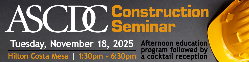 ASCDC 2025 Construction Seminar